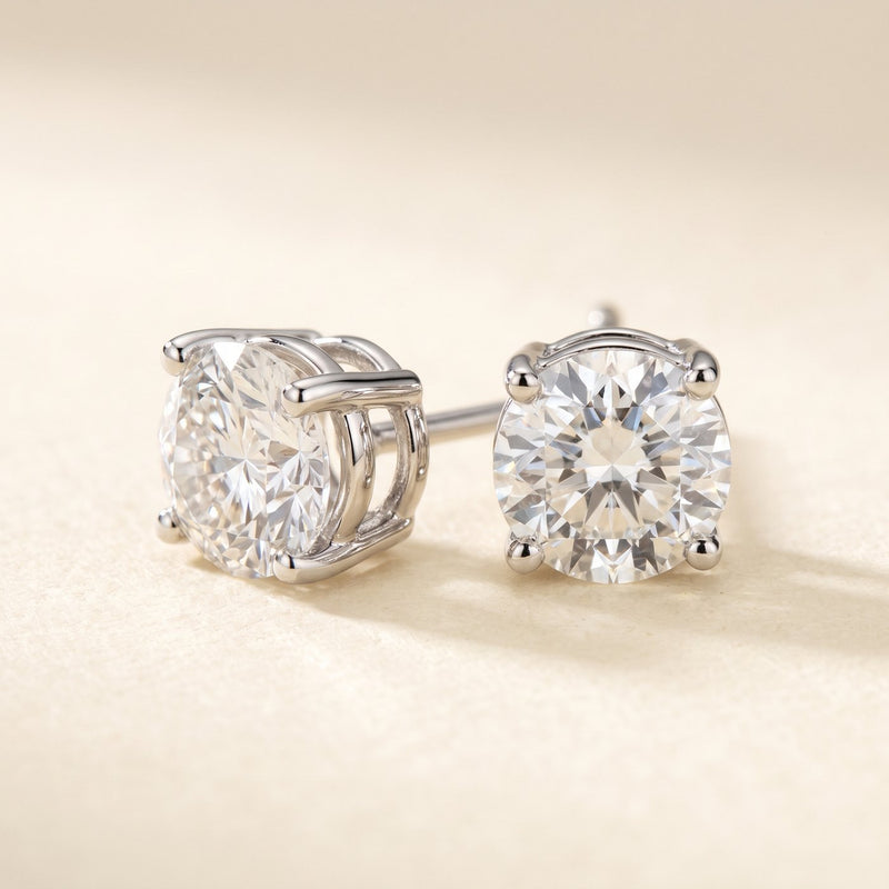 Basket Set Lab Grown Diamond Studs
