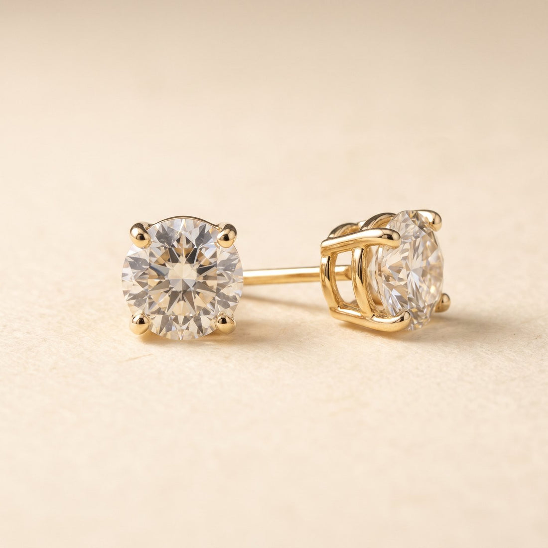 Basket Set Lab Grown Diamond Studs